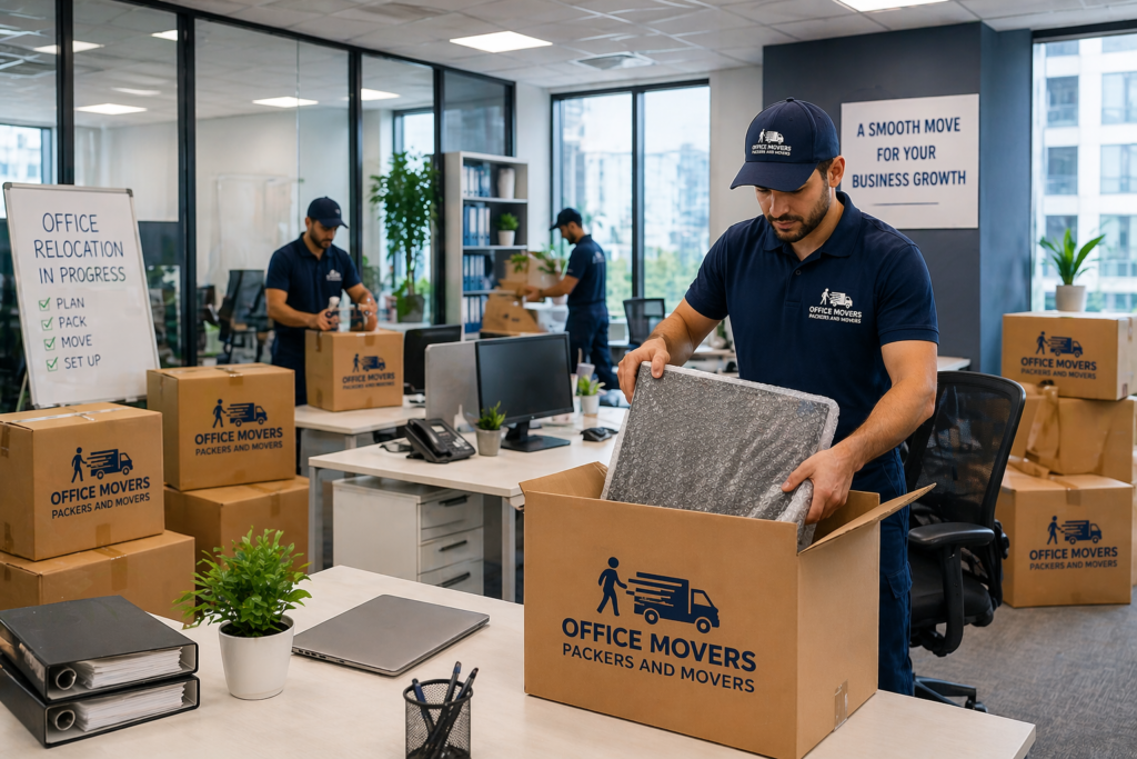 people is working in smart home movers in Abu Dhabi